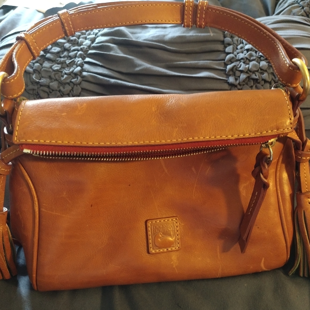 Brown Leather Shoulder Bag